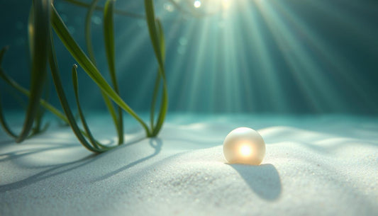 What is the spiritual significance of freshwater pearls?